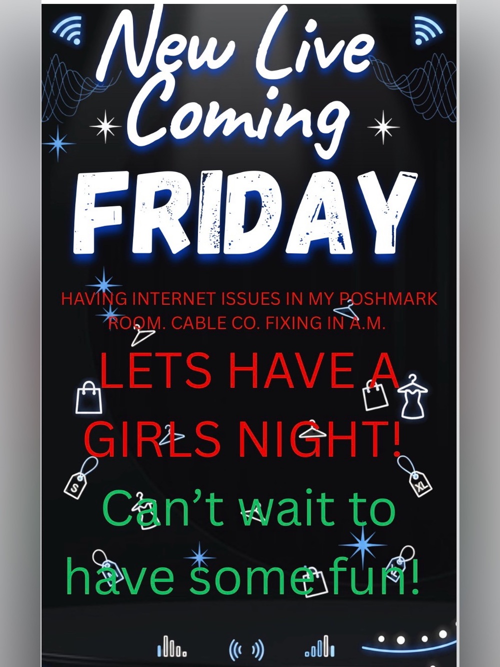 New Live Friday 7:00 PM EST time.